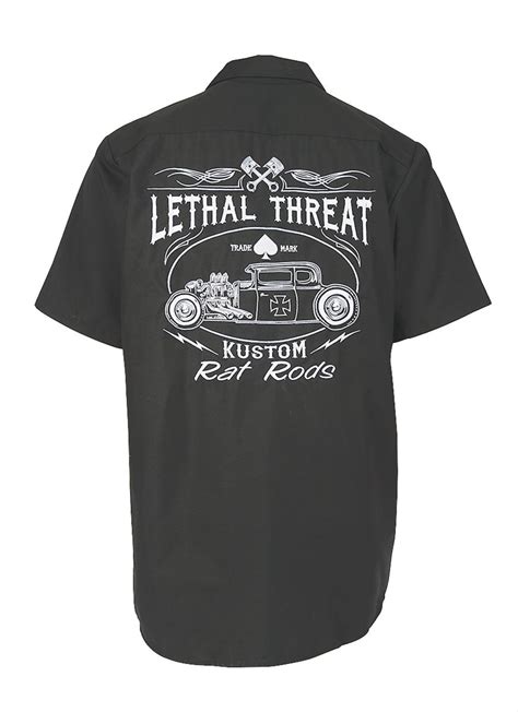 lethal threat shirts|lethal threat work shirts.